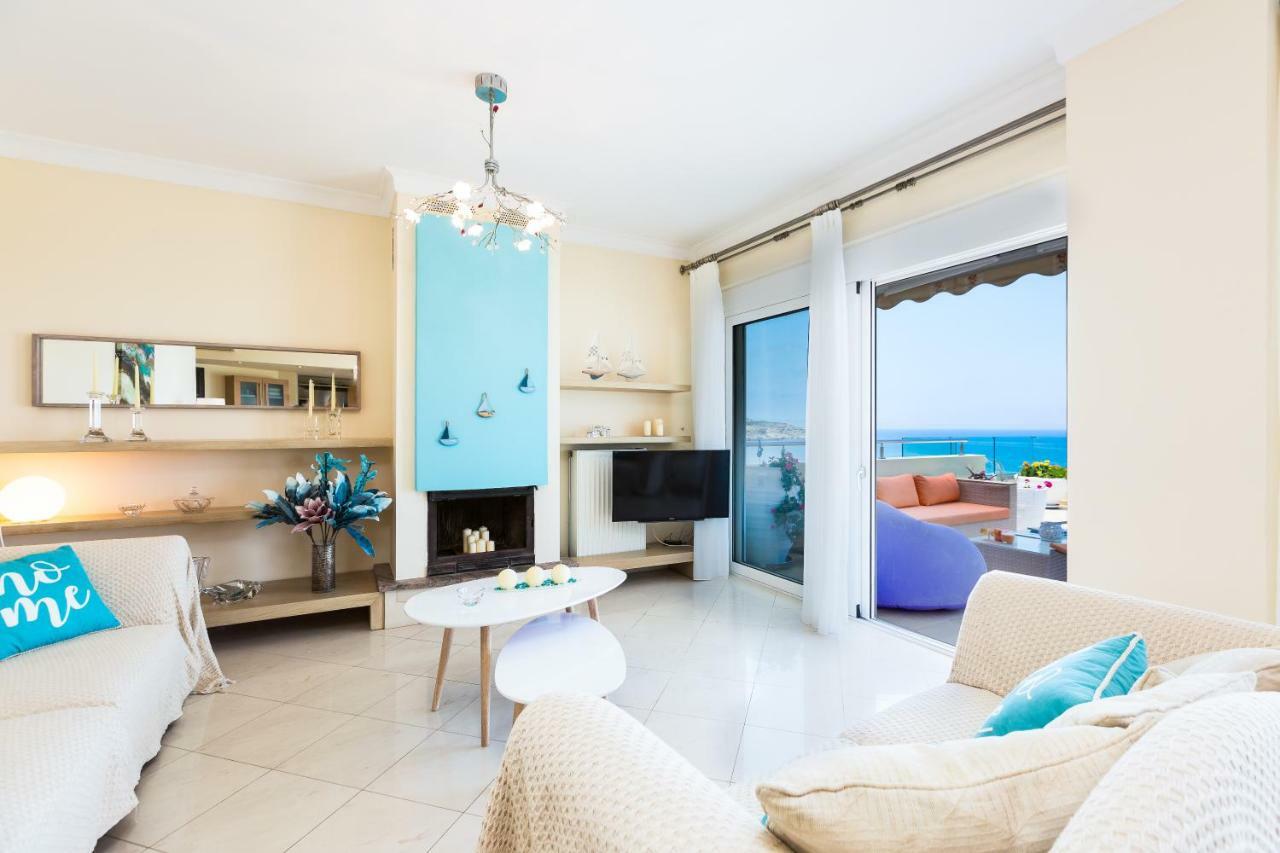 Apartamento Elytis Panoramic View Rétino Exterior foto
