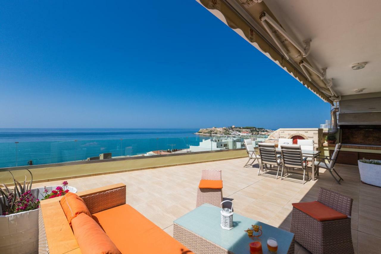 Apartamento Elytis Panoramic View Rétino Exterior foto