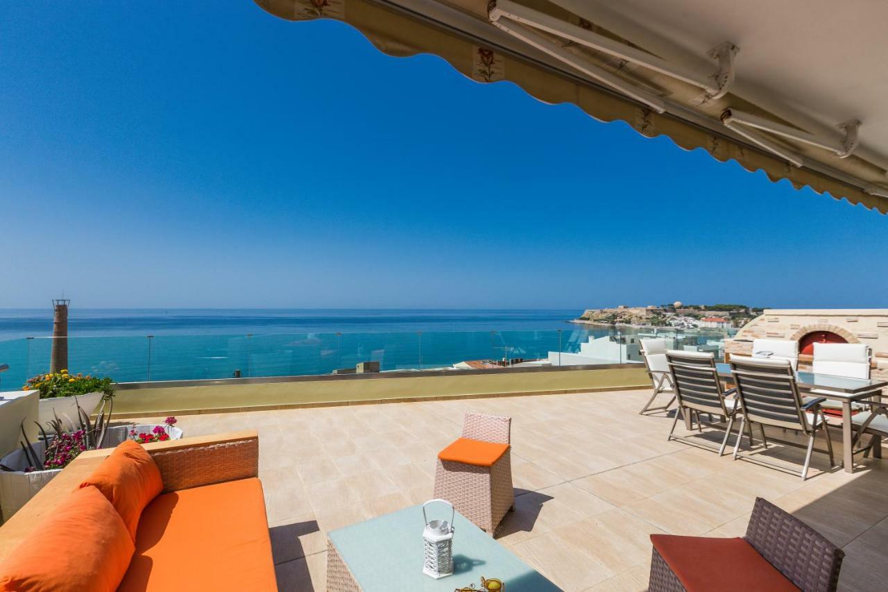 Apartamento Elytis Panoramic View Rétino Exterior foto